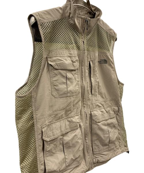 THE NORTH FACE（ザ ノース フェイス）THE NORTH FACE (ザ ノース フェイス) THE NORTH FACE　ナイロンベスト ベージュ サイズ:Lの古着・服飾アイテム