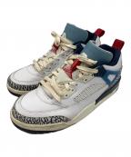 NIKEナイキ）の古着「NIKE　Jordan Spizike Low　スニーカー」｜ホワイト×ブルー