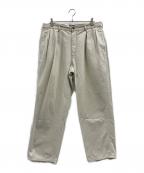 POLO RALPH LAURENポロ・ラルフローレン）の古着「タックパンツ」｜ベージュ