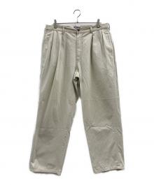 POLO RALPH LAUREN（ポロ・ラルフローレン）の古着「タックパンツ」｜ベージュ