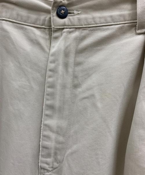 POLO RALPH LAUREN（ポロ・ラルフローレン）POLO RALPH LAUREN (ポロ・ラルフローレン) タックパンツ ベージュ サイズ:W38の古着・服飾アイテム