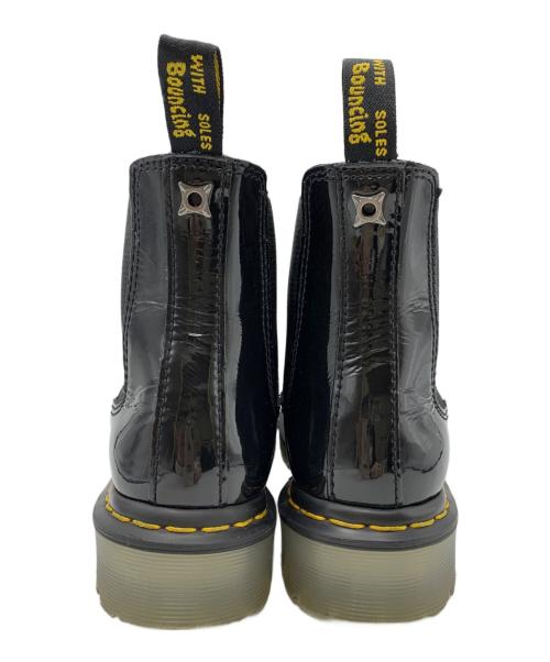 Dr.Martens（ドクターマーチン）Dr.Martens (ドクターマーチン) Dr.Martens　チェルシーブーツ　パテント　サイドゴアブーツ ブラック サイズ:UK5の古着・服飾アイテム