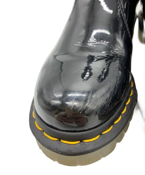 Dr.Martens（ドクターマーチン）Dr.Martens (ドクターマーチン) Dr.Martens　チェルシーブーツ　パテント　サイドゴアブーツ ブラック サイズ:UK5の古着・服飾アイテム