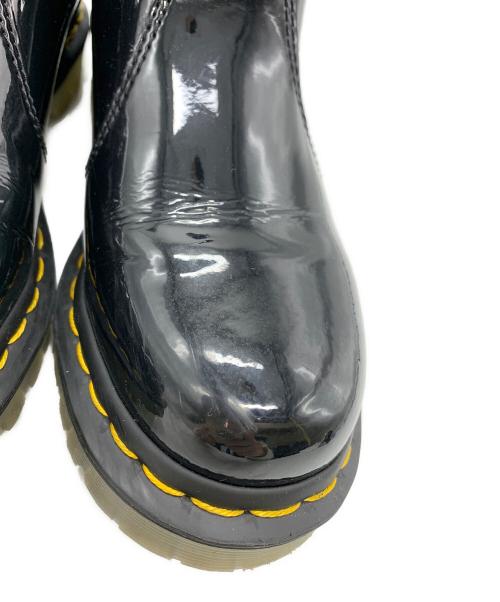 Dr.Martens（ドクターマーチン）Dr.Martens (ドクターマーチン) Dr.Martens　チェルシーブーツ　パテント　サイドゴアブーツ ブラック サイズ:UK5の古着・服飾アイテム