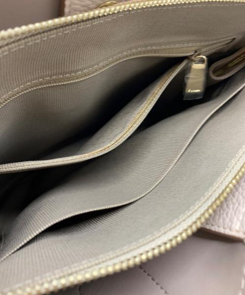 FURLA（フルラ）FURLA (フルラ) FURLA　レザートートバッグ ピンクの古着・服飾アイテム