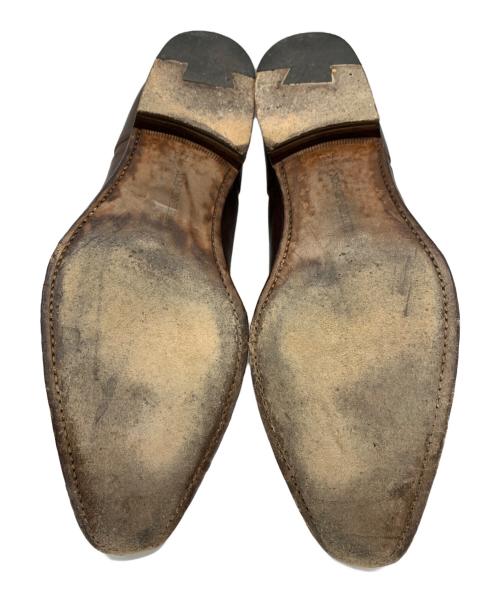 SHETLAND FOX（シェットランドフォックス）SHETLAND FOX (シェットランドフォックス) SHETLAND FOX　ストレートチップシューズ ブラウン サイズ:7 1/2の古着・服飾アイテム