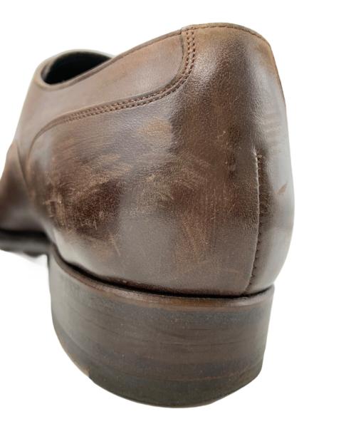 SHETLAND FOX（シェットランドフォックス）SHETLAND FOX (シェットランドフォックス) SHETLAND FOX　ストレートチップシューズ ブラウン サイズ:7 1/2の古着・服飾アイテム