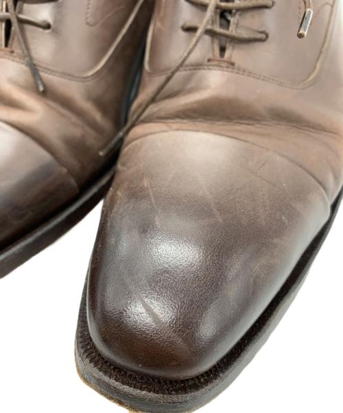 SHETLAND FOX（シェットランドフォックス）SHETLAND FOX (シェットランドフォックス) SHETLAND FOX　ストレートチップシューズ ブラウン サイズ:7 1/2の古着・服飾アイテム