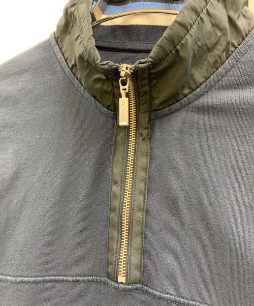 Barbour（バブアー）Barbour (バブアー) Barbour　ハーフジップスウェット ネイビー サイズ:Lの古着・服飾アイテム
