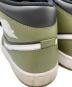 中古・古着 NIKE (ナイキ) NIKE　Air Jordan 1 Mid　スニーカー オリーブ×ブラック サイズ:27.5ｃｍ：8000円