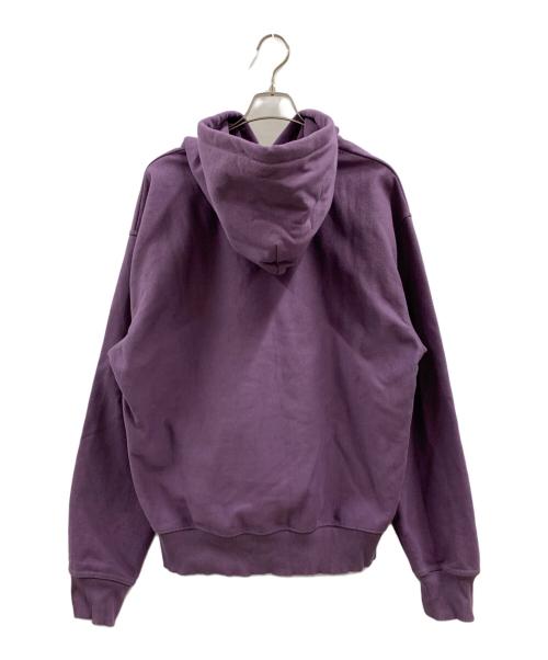 stussy（ステューシー）stussy (ステューシー) stussy　プルオーバーパーカー パープル サイズ:Lの古着・服飾アイテム