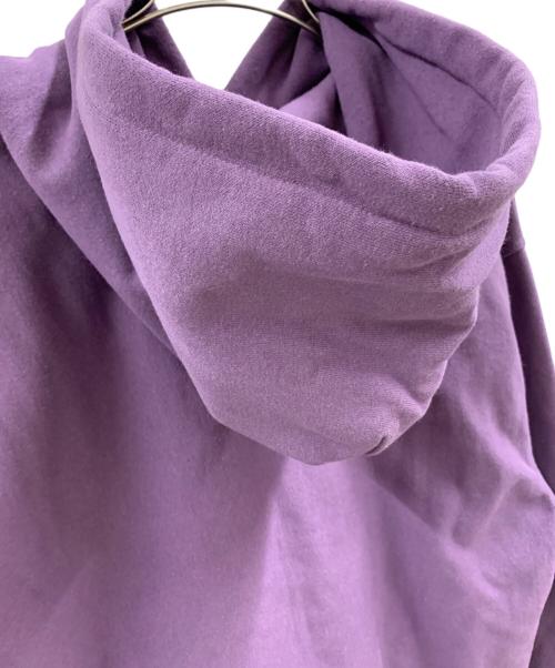 stussy（ステューシー）stussy (ステューシー) stussy　プルオーバーパーカー パープル サイズ:Lの古着・服飾アイテム