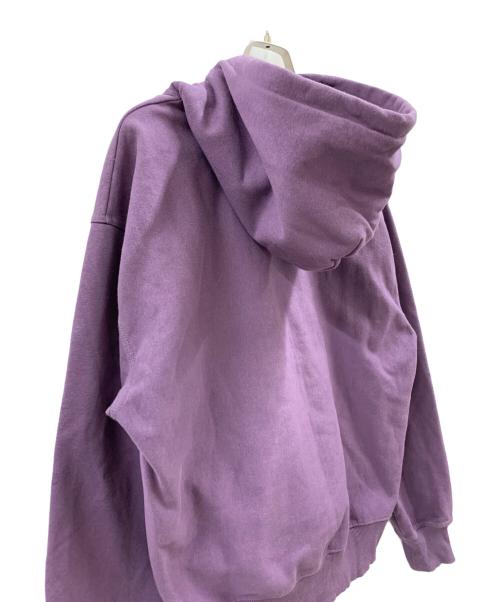 stussy（ステューシー）stussy (ステューシー) stussy　プルオーバーパーカー パープル サイズ:Lの古着・服飾アイテム