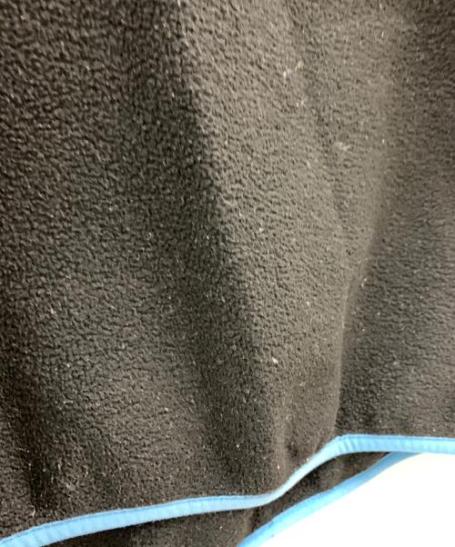 Patagonia（パタゴニア）Patagonia (パタゴニア) Patagonia　ライトウェイト・シンチラ・スナップT　フリースジャケット ブラック×ブルー サイズ:XLの古着・服飾アイテム