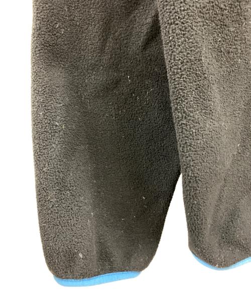Patagonia（パタゴニア）Patagonia (パタゴニア) Patagonia　ライトウェイト・シンチラ・スナップT　フリースジャケット ブラック×ブルー サイズ:XLの古着・服飾アイテム