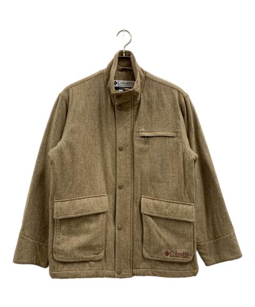 Columbia（コロンビア）Columbia (コロンビア) Columbia　ブルゾン ベージュ サイズ:Sの古着・服飾アイテム