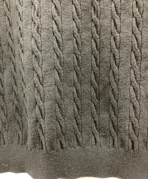 SATUR（セター）SATUR (セター) SATUR　薄手ニット ブラック サイズ:Sの古着・服飾アイテム