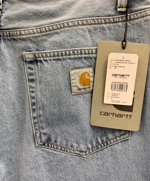 CarHartt（カーハート）CarHartt (カーハート) LANDON PANT インディゴ サイズ:w32 未使用品の古着・服飾アイテム
