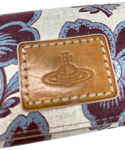 Vivienne Westwood（ヴィヴィアンウエストウッド）Vivienne Westwood (ヴィヴィアンウエストウッド) Vivienne Westwood　3つ折り財布 アイボリーの古着・服飾アイテム