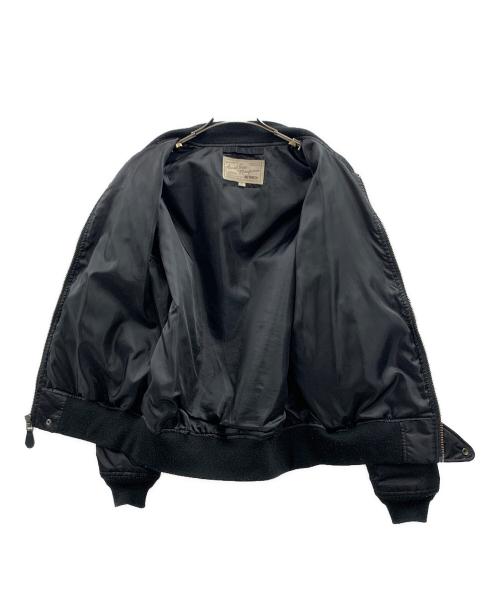 AVIREX（アヴィレックス）AVIREX (アヴィレックス) AVIREX　フライトジャケット ブラック サイズ:XLの古着・服飾アイテム