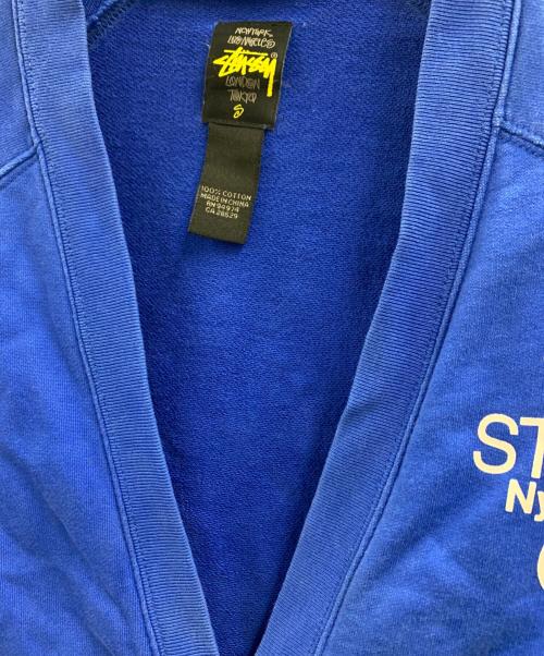 stussy（ステューシー）stussy (ステューシー) Ny,L,T,L,a ブルー サイズ:Sの古着・服飾アイテム