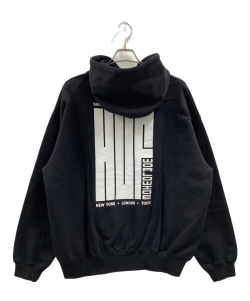 HUF（ハフ）HUF (ハフ) BIG BLOCK ブラック サイズ:Lの古着・服飾アイテム