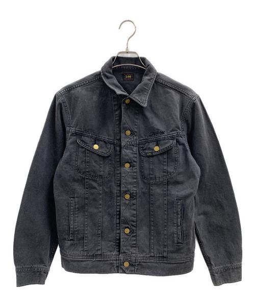 LEE（リー）LEE (リー) stussy (ステューシー) LEE×stussy　デニムジャケット ブラック サイズ:Sの古着・服飾アイテム