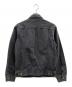 LEE (リー) stussy (ステューシー) LEE×stussy　デニムジャケット ブラック サイズ:S：15000円