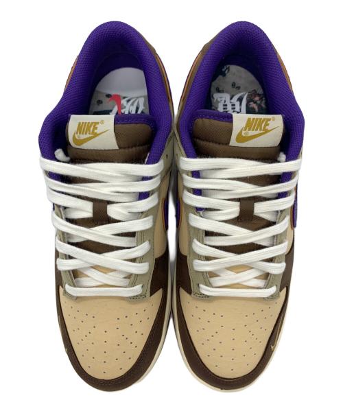 NIKE（ナイキ）NIKE (ナイキ) DUNK LOW PREMIUM SETSUBUN ブラウン×パープル サイズ:28の古着・服飾アイテム