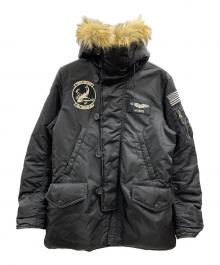 AVIREX（アヴィレックス）の古着「N-3Bフライトジャケット」｜ブラック