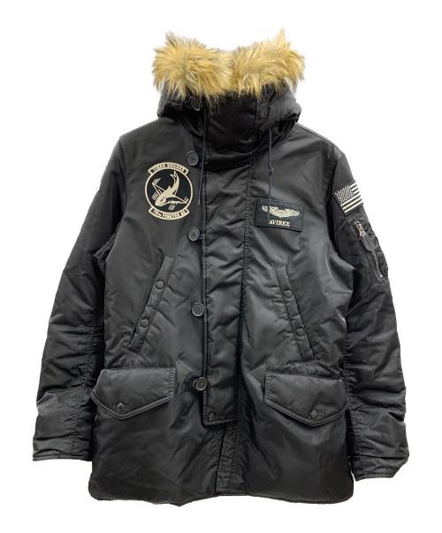 AVIREX（アヴィレックス）AVIREX (アヴィレックス) N-3Bフライトジャケット ブラック サイズ:Mの古着・服飾アイテム