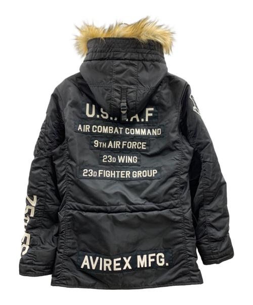 AVIREX（アヴィレックス）AVIREX (アヴィレックス) N-3Bフライトジャケット ブラック サイズ:Mの古着・服飾アイテム