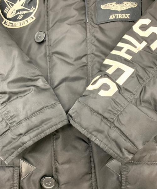 AVIREX（アヴィレックス）AVIREX (アヴィレックス) N-3Bフライトジャケット ブラック サイズ:Mの古着・服飾アイテム
