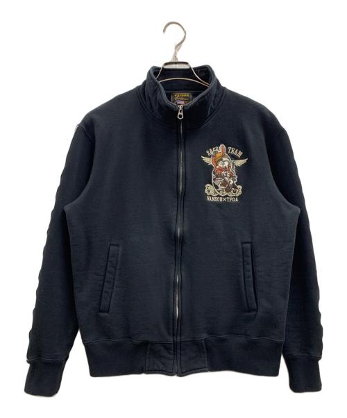 VANSON（バンソン）VANSON (バンソン) VANSON　ジップジャケット ブラック サイズ:Lの古着・服飾アイテム