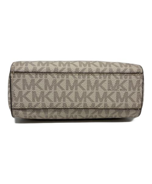 MICHAEL KORS（マイケル・コース）MICHAEL KORS (マイケル・コース) 2WAYショルダーバッグ アイボリー×ブラウンの古着・服飾アイテム