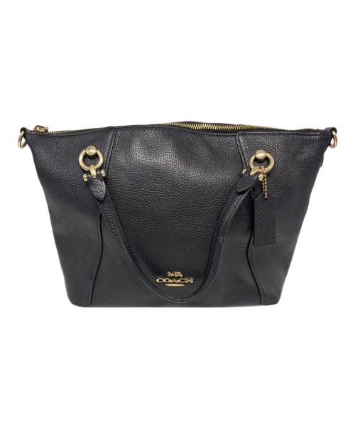 COACH（コーチ）COACH (コーチ) 2WAYバッグ ブラックの古着・服飾アイテム
