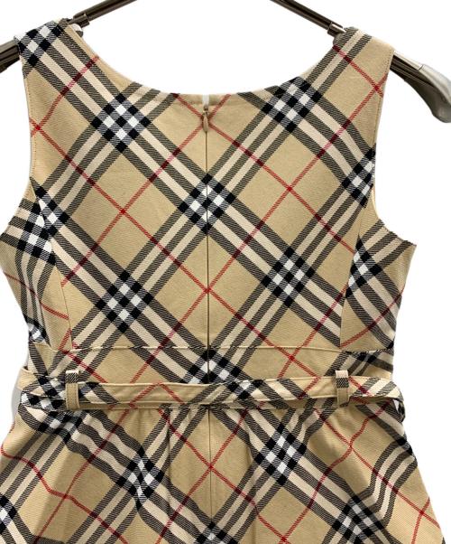 BURBERRY BLUE LABEL（バーバリー ブルー レーベル）BURBERRY BLUE LABEL (バーバリー ブルー レーベル) BURBERRY BLUE LABEL　ノースリーブワンピース ブラウン サイズ:38の古着・服飾アイテム