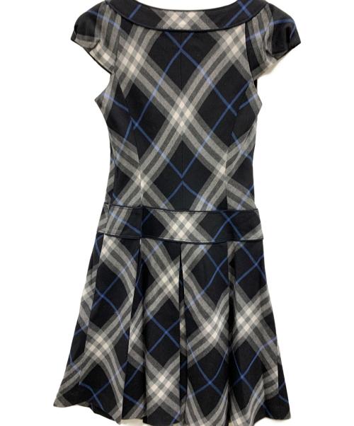BURBERRY BLUE LABEL（バーバリー ブルー レーベル）BURBERRY BLUE LABEL (バーバリー ブルー レーベル) BURBERRY BLUE LABEL　ノースリーブワンピース ブラック サイズ:38の古着・服飾アイテム