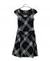 BURBERRY BLUE LABEL（バーバリー ブルー レーベル）の古着「BURBERRY BLUE LABEL　ノースリーブワンピース」｜ブラック