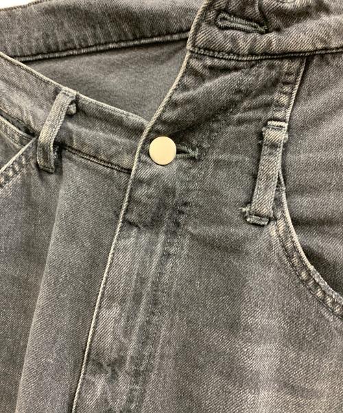 ATTACHMENT（アタッチメント）ATTACHMENT (アタッチメント) 11オンスデニム フラップジーンズ ブラック サイズ:1の古着・服飾アイテム