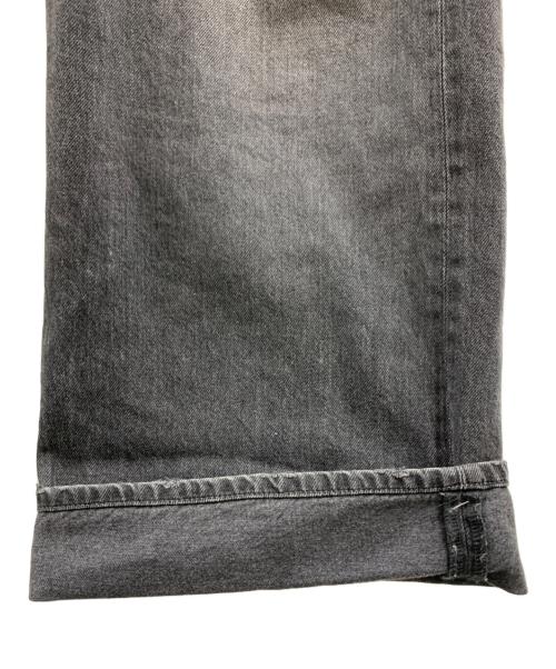 ATTACHMENT（アタッチメント）ATTACHMENT (アタッチメント) 11オンスデニム フラップジーンズ ブラック サイズ:1の古着・服飾アイテム