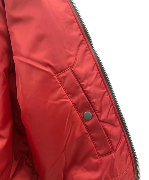 ALPHA（アルファ）ALPHA (アルファ) MA-1ジャケット カーキ×レッド サイズ:Mの古着・服飾アイテム