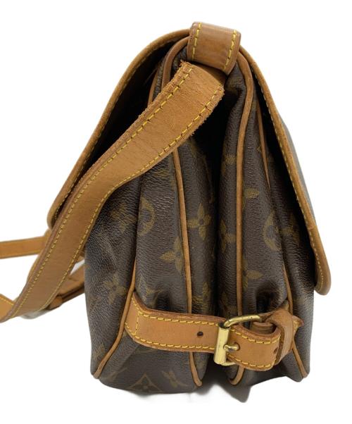 LOUIS VUITTON（ルイ ヴィトン）LOUIS VUITTON (ルイ ヴィトン) LOUIS VUITTON　モノグラム　ソミュールMM　　ショルダーバッグ ブラウンの古着・服飾アイテム