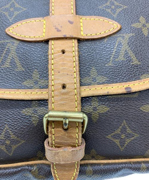 LOUIS VUITTON（ルイ ヴィトン）LOUIS VUITTON (ルイ ヴィトン) LOUIS VUITTON　モノグラム　ソミュールMM　　ショルダーバッグ ブラウンの古着・服飾アイテム