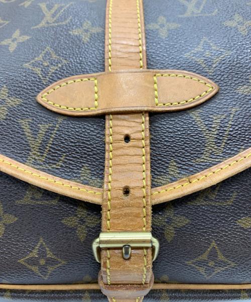 LOUIS VUITTON（ルイ ヴィトン）LOUIS VUITTON (ルイ ヴィトン) LOUIS VUITTON　モノグラム　ソミュールMM　　ショルダーバッグ ブラウンの古着・服飾アイテム