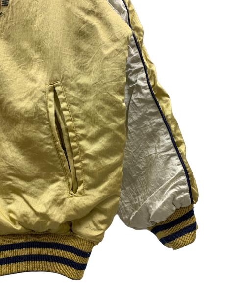 BOSS（ボス）BOSS (ボス) リバーシブルジャンパー ゴールド×ネイビー サイズ:不明の古着・服飾アイテム