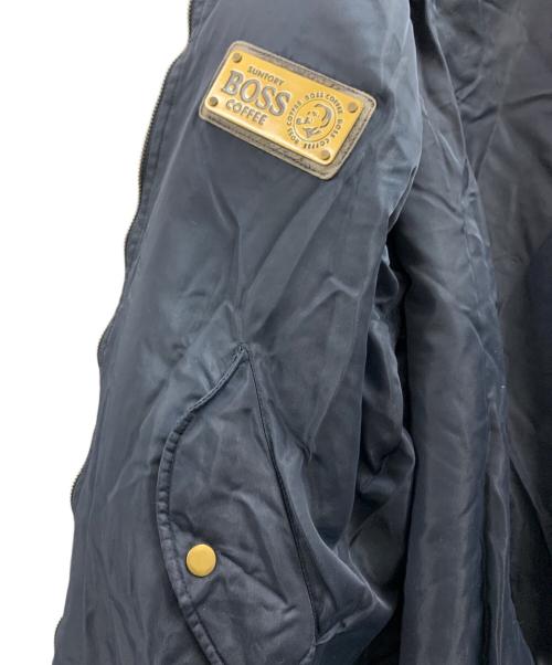 BOSS（ボス）BOSS (ボス) リバーシブルジャンパー ゴールド×ネイビー サイズ:不明の古着・服飾アイテム