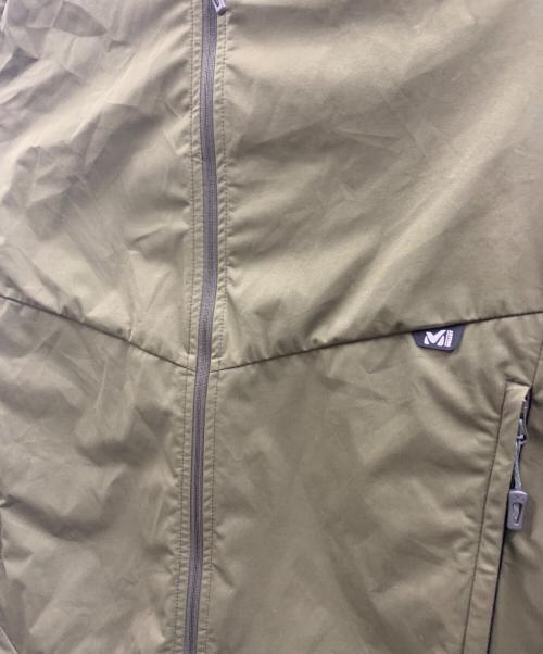 MILLET（ミレー）MILLET (ミレー) コールド フロント バリヤー フロントジップ ジャケット カーキ サイズ:Mの古着・服飾アイテム