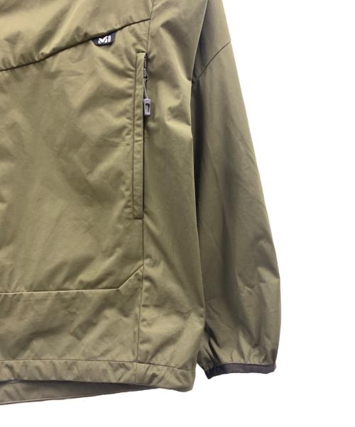 MILLET（ミレー）MILLET (ミレー) コールド フロント バリヤー フロントジップ ジャケット カーキ サイズ:Mの古着・服飾アイテム