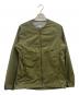 MILLET（ミレー）の古着「コールド フロント バリヤー フロントジップ ジャケット」｜カーキ